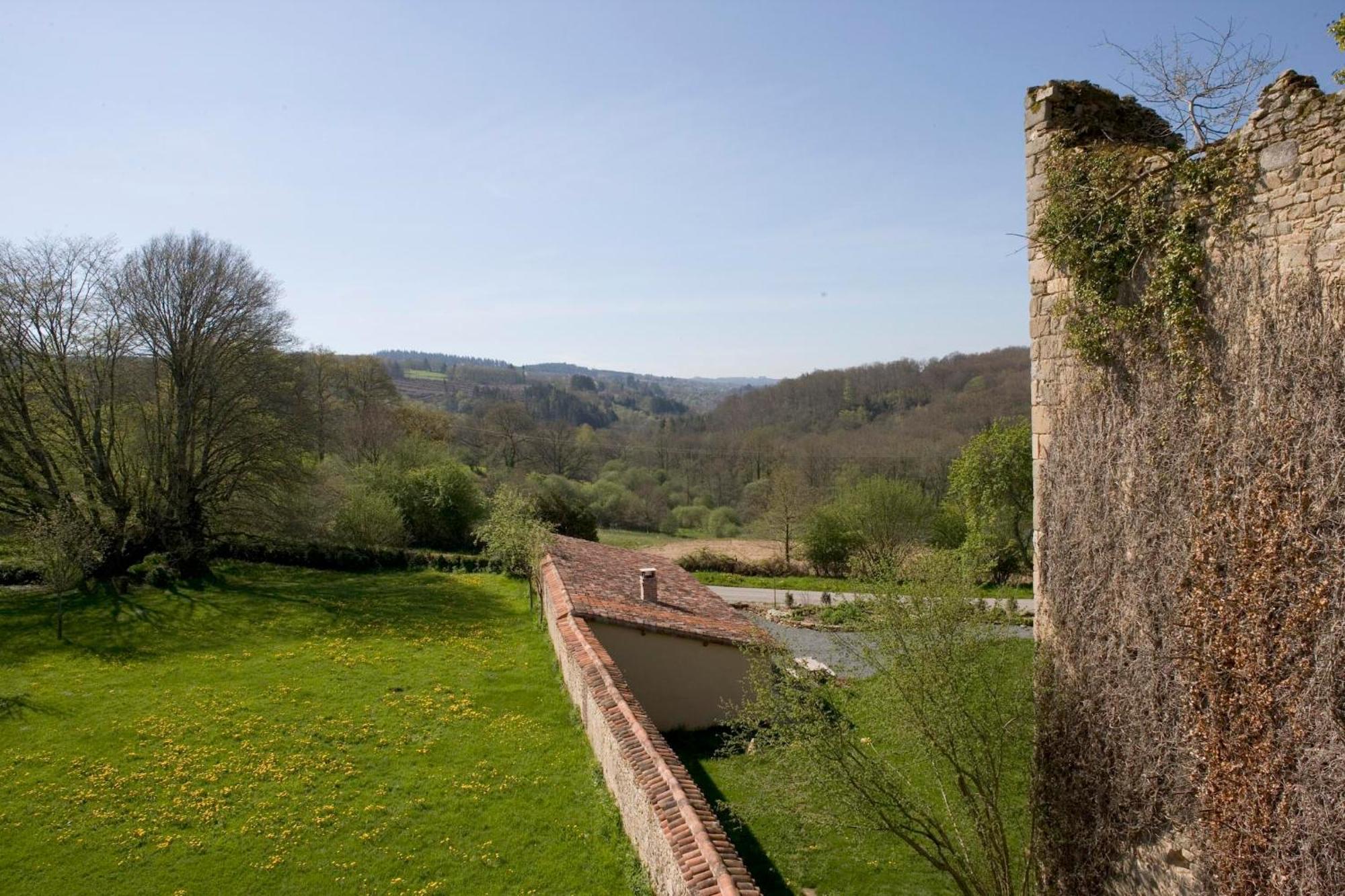 Bed and Breakfast Abbaye Du Palais Thauron Zimmer foto
