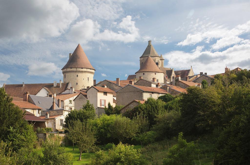 Bed and Breakfast Abbaye Du Palais Thauron Exterior foto