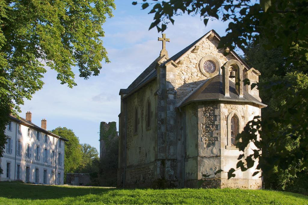 Bed and Breakfast Abbaye Du Palais Thauron Exterior foto
