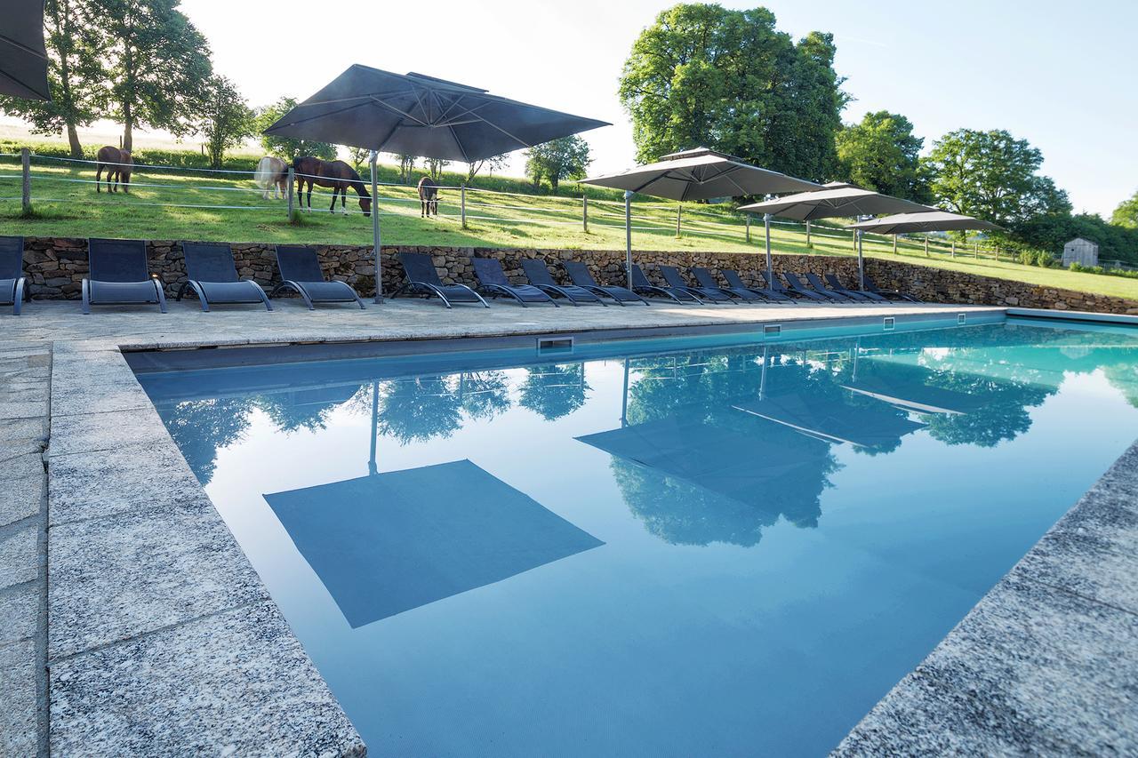 Bed and Breakfast Abbaye Du Palais Thauron Exterior foto