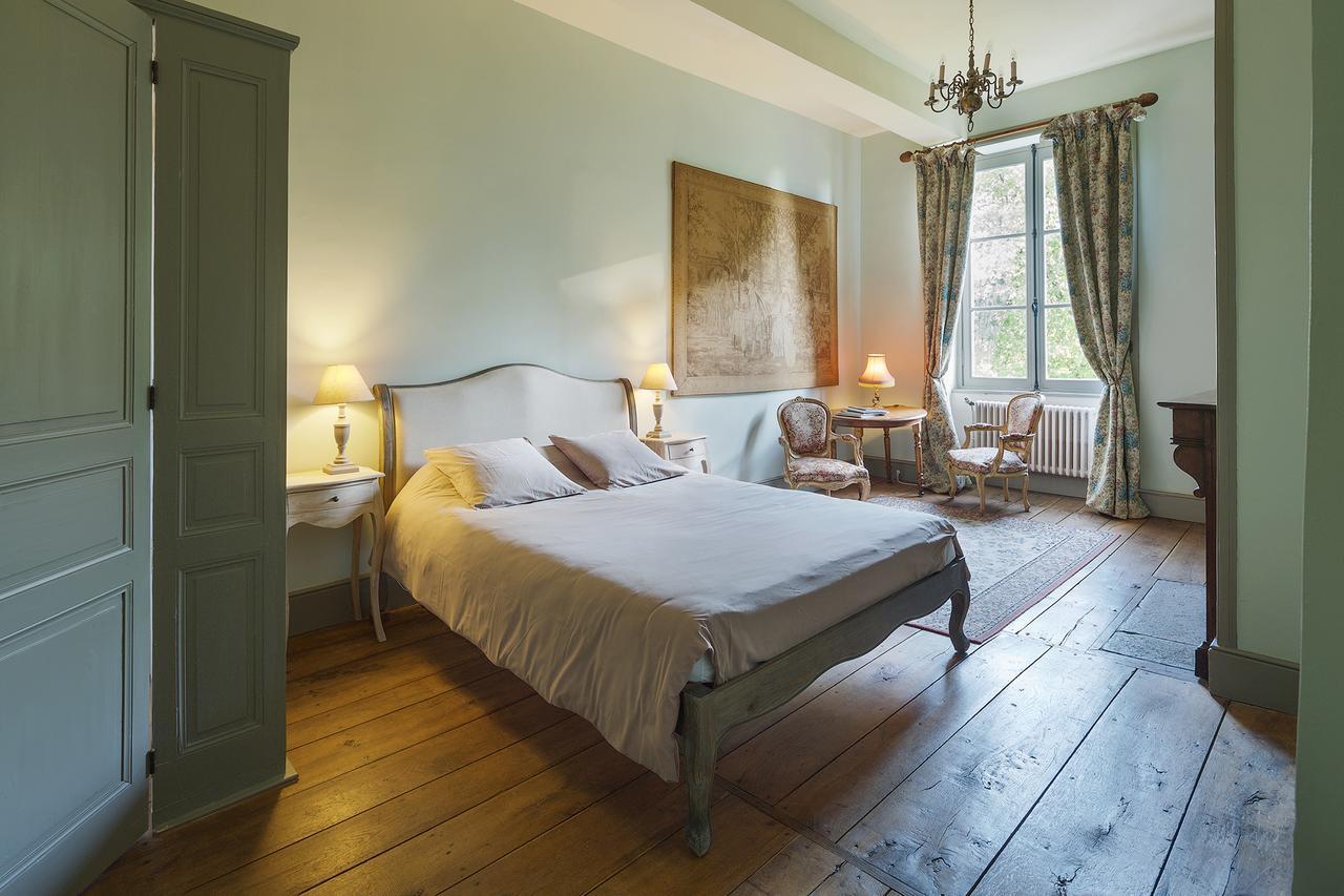 Bed and Breakfast Abbaye Du Palais Thauron Exterior foto
