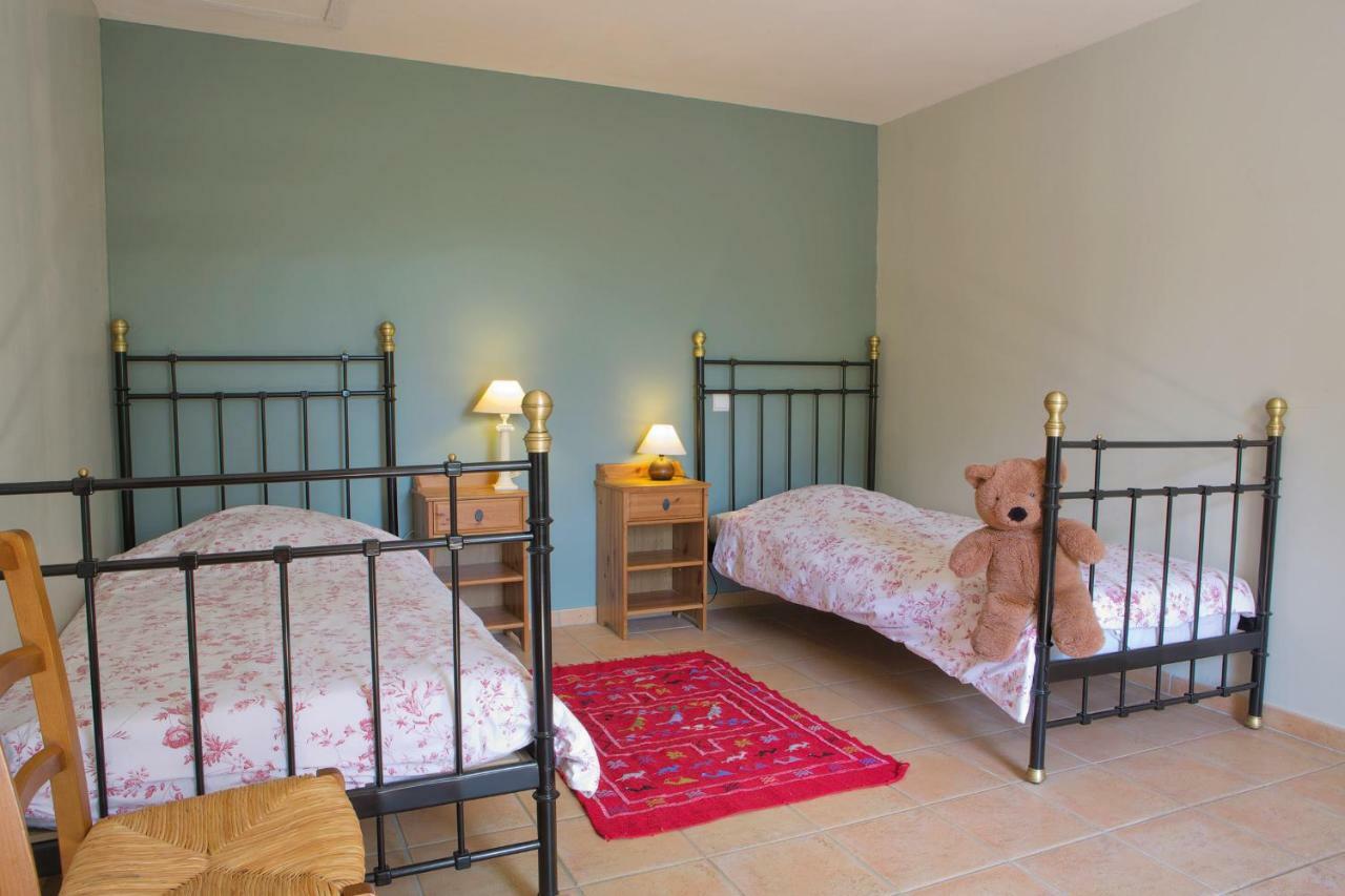 Bed and Breakfast Abbaye Du Palais Thauron Exterior foto